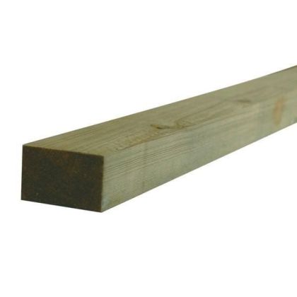 Liteau sapin 45x22 mm L. 4,20m traité Classe 3