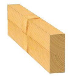 Chevron en pin brut 2400x200x80 mm