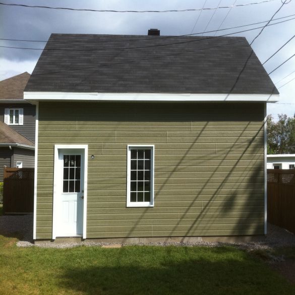 Bardage canexel ridgewood acadia 10,2x280x3657 mm - paquet de 4 lames
