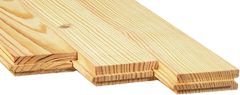 Parquet bois massif petits noeuds 200x20 cm en pin des landes