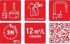 Lasure mate optem - performances extrêmes - chêne moyen 5l - blanchon
