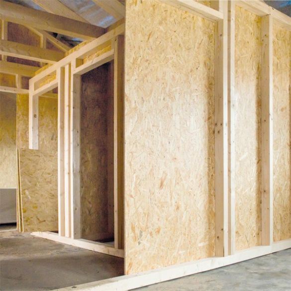Panneau osb3 milieu humide kronoply Ép. 15 mm 2500x1250 mm 
