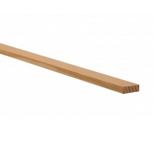Tasseau en pin des landes raboté sans noeud 40x24 mm l. 2,00 m 
