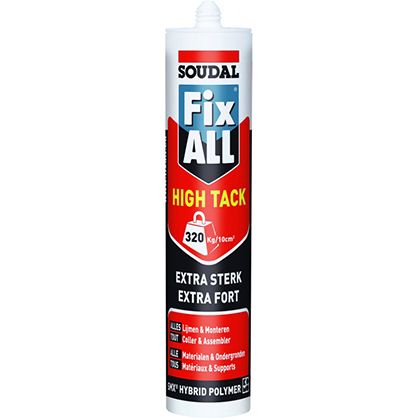 Mastic fix all high tack blanc 290ml - 100268 - soudal