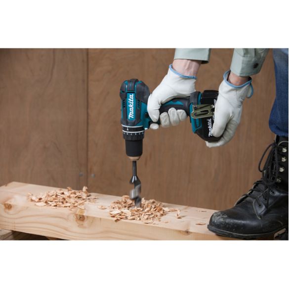 Perceuse visseuse percussion 18v li-ion 5ah Ø13 mm dhp482rtj | makita