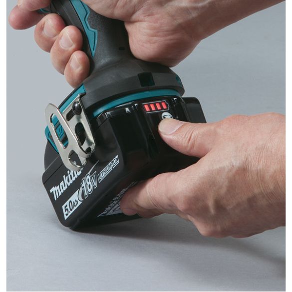 Perceuse visseuse percussion 18v li-ion 5ah Ø13 mm dhp482rtj | makita