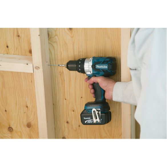 Perceuse visseuse à percussion 18v lxt (machine seule) - Ø13mm dhp481z makita 