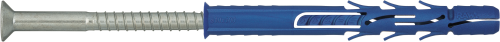 25 chevilles à frapper 10x160 mm pour matériaux creux - nylon tête fraisée - rawl