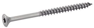 Vis a2 inox Ø 6x120 mm - tx25 - tête fraisée - boîte de 100
