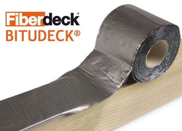Bande bitumeuse bitudeck 7,5 cm x 10 m fiberdeck