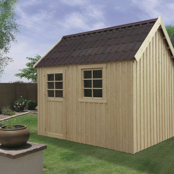 Abri bois 16 mm oleron 3077 x 2094 mm solid - 6,44 m²