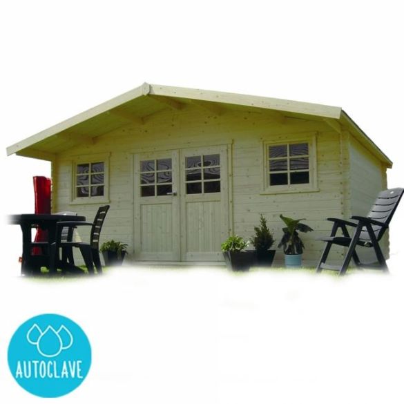 Chalet traité 28mm zurich 508x388 cm - 19,71m² 