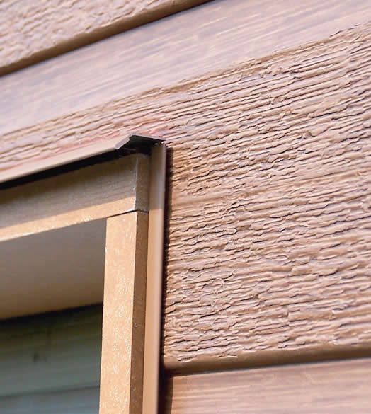 Larmier de 20 longueur 3,00 m pour clins ridgewood - couleur au choix