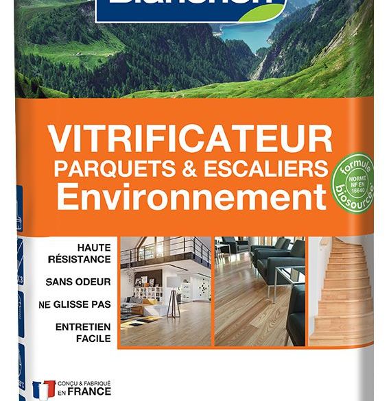 Vitrificateur parquet et escalier environnement - ultra mat 5 litres - blanchon