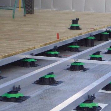 Plot lambourde terrasse réglable 40-60 mm jouplast