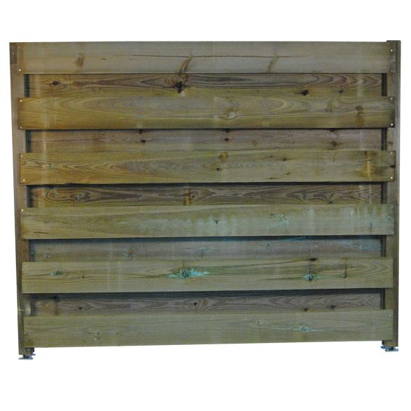 Volige bois autoclave long. 2,40m - 200x18 mm - pin brut traité classe 4