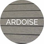 Lame finition cloture composite ardoise 1800x150x20 mm - evoluclos debarge