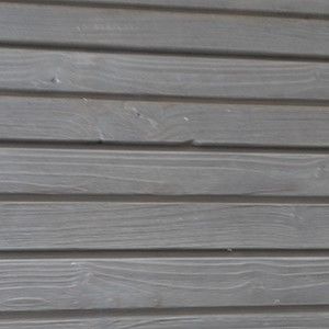 Bardage faux claire-voie diablo ardoise long. 4,00 m - 26x135 mm