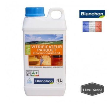 Vitrificateur parquets & escaliers environnement - mat 1l -blanchon