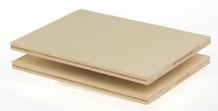 Contreplaqué intérieur tout peuplier Ép. 10mm 250x122 cm - choix b/bb poply