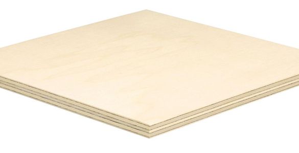 Contreplaqué intérieur tout peuplier Ép. 10mm 250x122 cm - choix b/bb poply