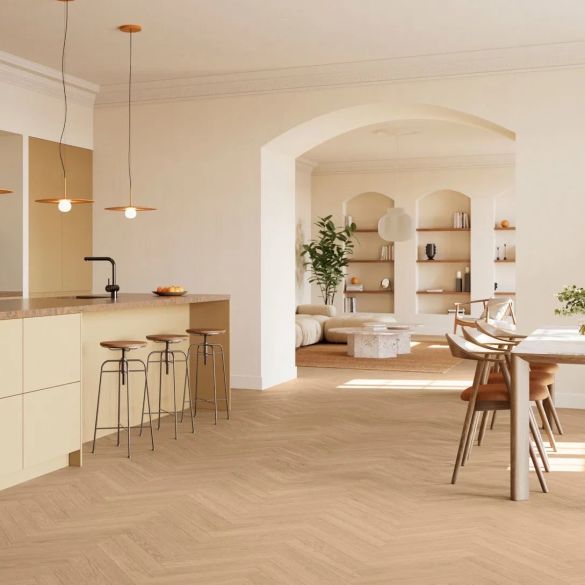 Stratifié berryalloc chateau+ charme light natural 62002720 - lames type a 