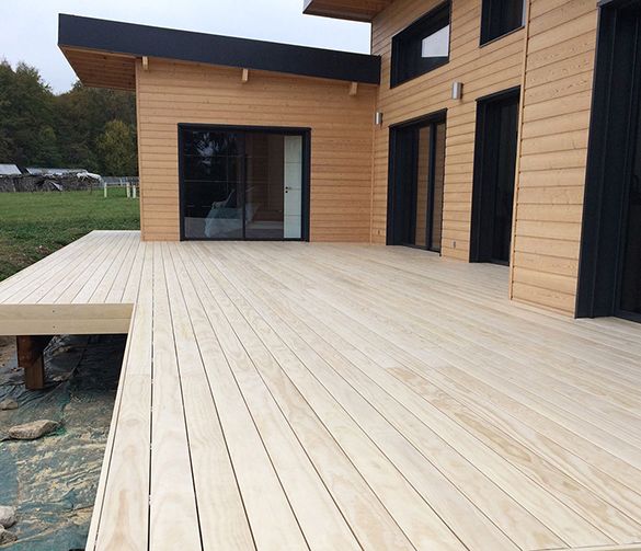 Lame de terrasse accoya 3000x120x21 mm - grad