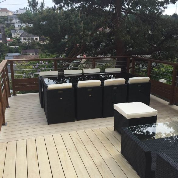 Lame de terrasse accoya 3000x120x21 mm - grad