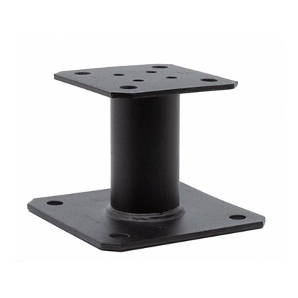 Pied de poteau fixe 100mm noir ppa100pb - simpson strong-tie