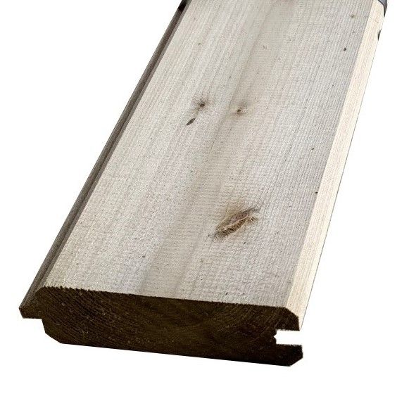 Lame à volet en sapin 27x90 mm long. 2,40 m traité classe 3