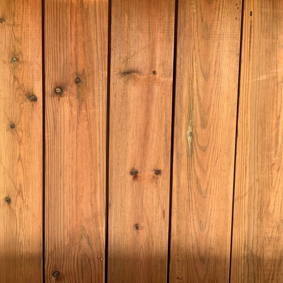 Kit terrasse 10m² tradition en pin cl4 marron lisse - choix noueux