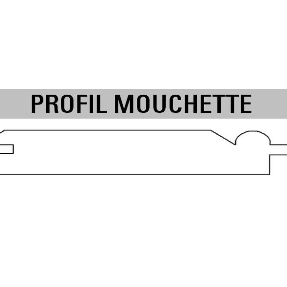 Lambris pin des landes mouchette - (simple en 70 et double en 100)
