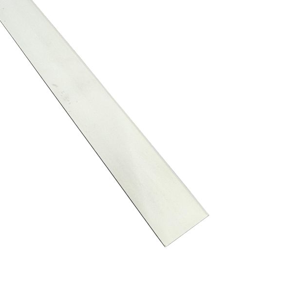 Plinthe bord arrondi en pin prépeint blanc 70x10mm l. 2,00 m