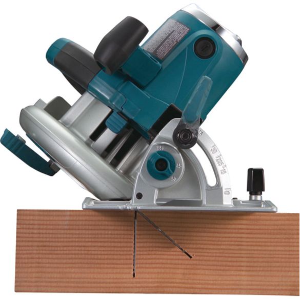 Scie circulaire 1800w Ø 210 mm - coupe à 90° h de coupe maxi 75,5mm | makita 5008mgj
