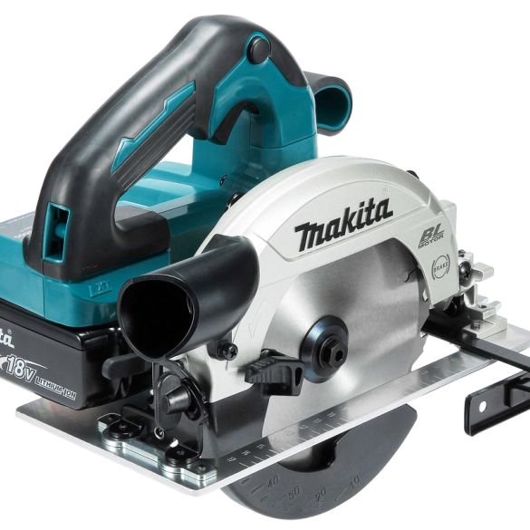 Scie circulaire 18v li-ion Ø 165mm sans batterie ni chargeur + coffret makpac | makita dhs660zj