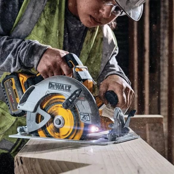 Scie circulaire Ø 190 mm xr 18v advantage sans batterie ni chargeur | dcs573nt-jx dewalt