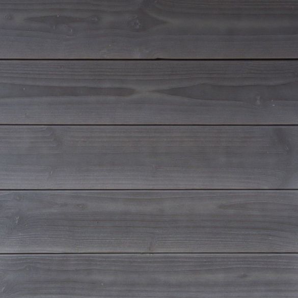 Bardage citylames orion ardoise 4,00 m 20x125 mm - douglas saturé 