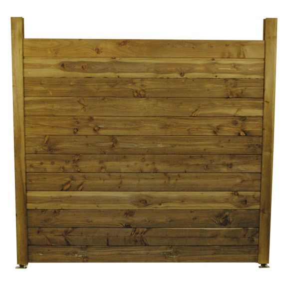 Poteau bois 90x45 mm l.2,00 m en pin traité classe 4 vert