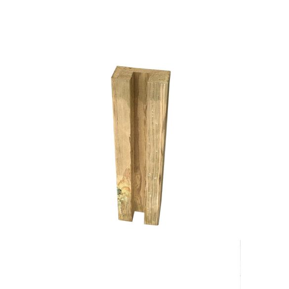 Poteau bois 90x45 mm l.2,40 m traité cl.4 vert