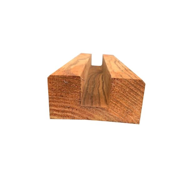 Poteau bois 90x45 mm l.2,40 m en pin traité classe 4 marron