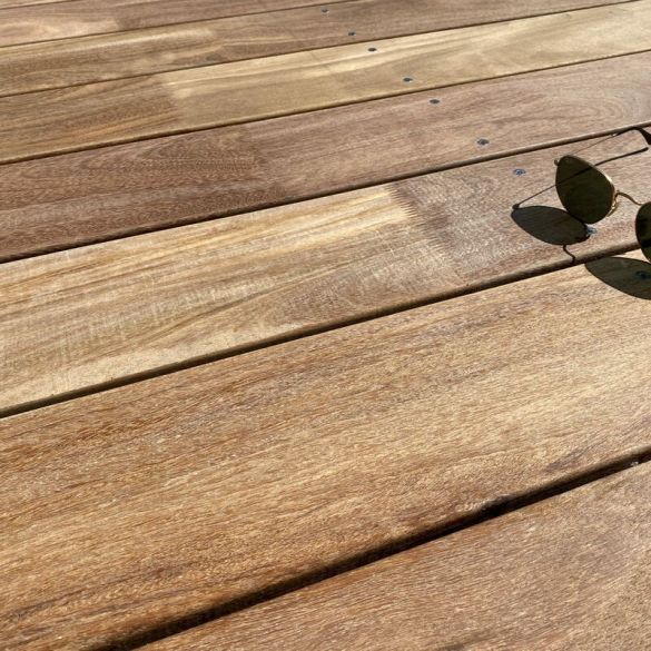 Lame terrasse cumaru l. 5,80m 145x21 mm