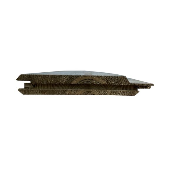 Bardage sapin réversible 2400x145x22 mm traité classe 3 vert