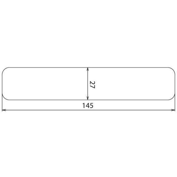 Lame terrasse 3,60 m - 145 x 27 mm - pin du nord us classe 4 marron
