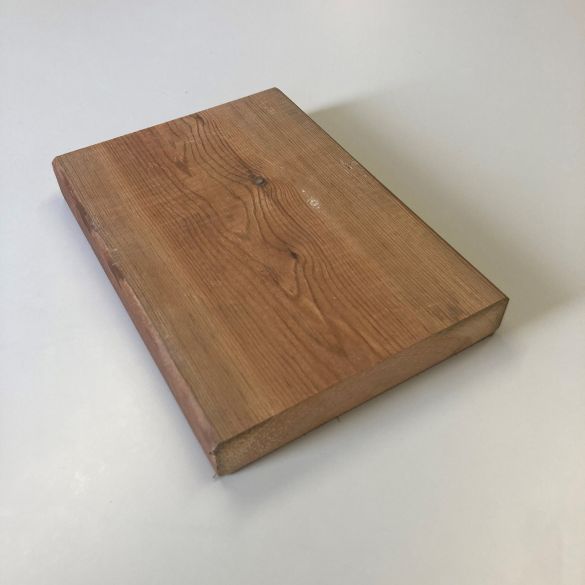 Lame terrasse 3,90 m pin du nord us marron 145 x 27 mm 