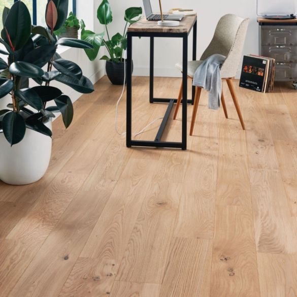 Parquet contrecollé chêne mix bois flotté 2010x184x12 mm - alto 184 clic unifit panaget 