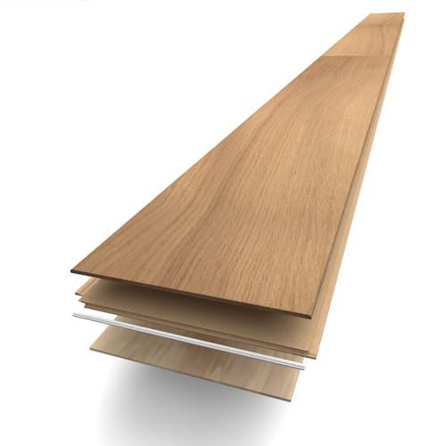 Parquet contrecollé chêne mix bois flotté 2010x184x12 mm - alto 184 clic unifit panaget 