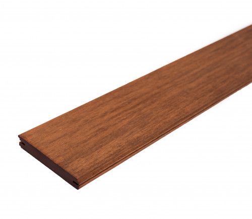 Lame terrasse merbau profil drop l.3,90m 140x20 mm 