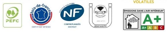 Contreplaqué ctbx tout pin Élite Ép. 10 mm 250x125 cm - choix i/ii tebopin