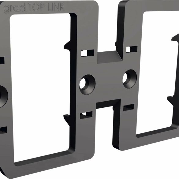 Top link medium - pièce de jonction des rails grad - sachet de 20 pièces