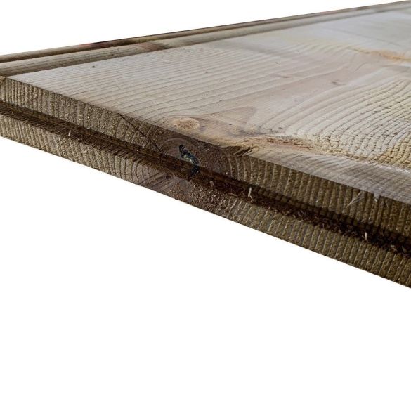 Planche de rive sapin/epicéa 4200x190x28 mm traité classe 3
